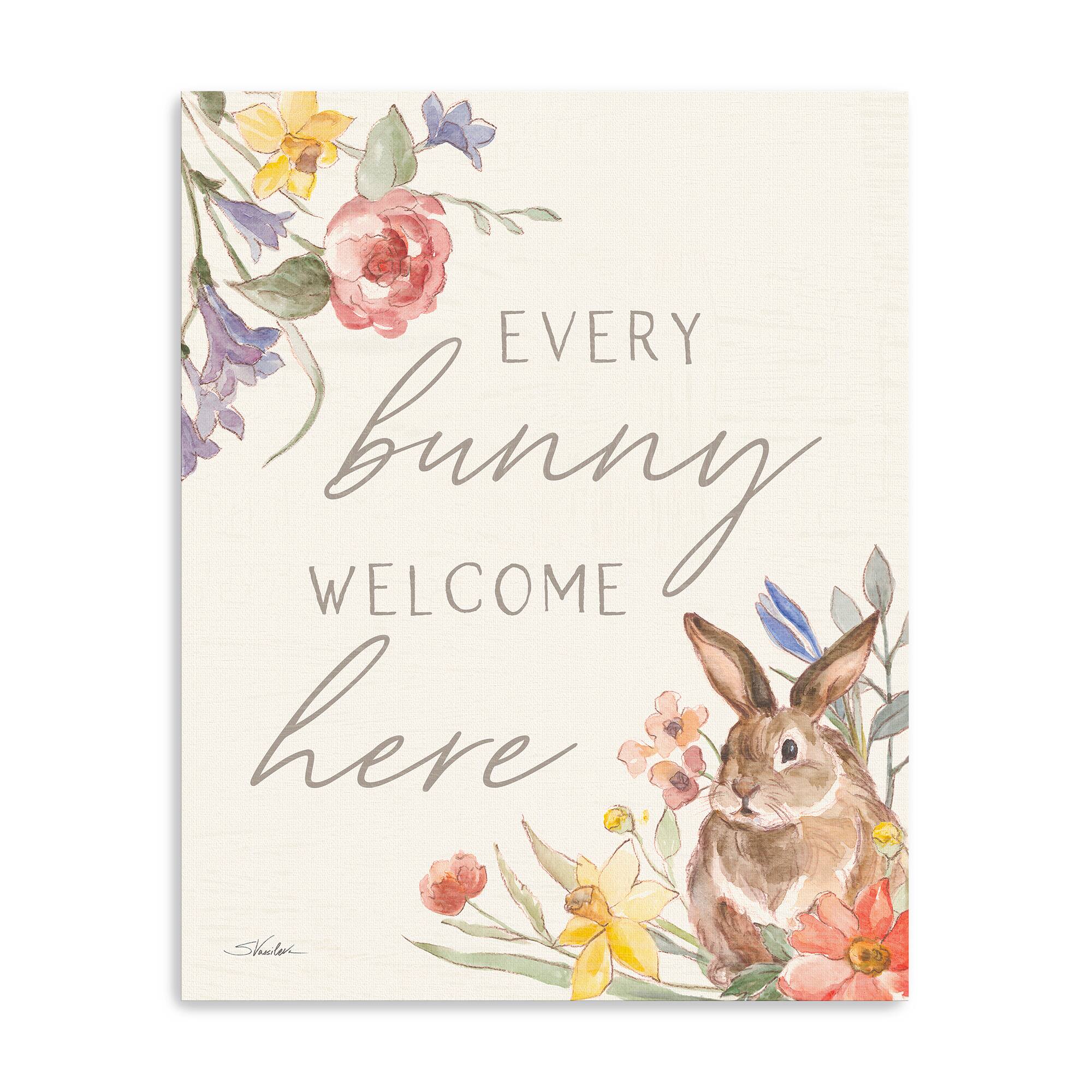 Lumaprints Happy Easter VIII v2 Canvas Giclée Art
